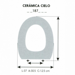 CERÁMICA CIELO Child Toilet Seat (ONLY RING)
