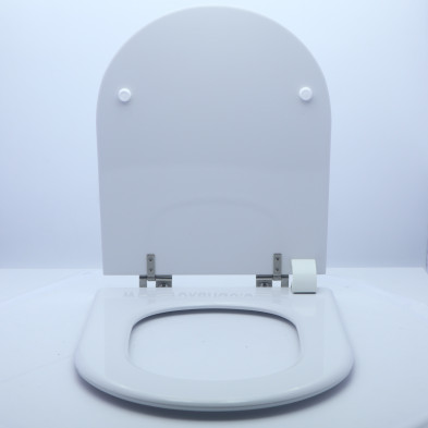 GALA MARINA HORIZONTAL Toilet Seat WHITE