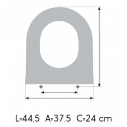 CIFIAL BLOCK Toilet Seat